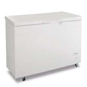 Static chest freezer with solid hinged lids Model FR500PSK