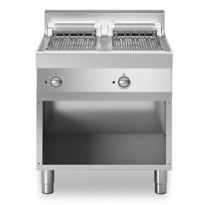 Electric grill 2 cooking zone MDLR Open cabinet Model F7080GREA