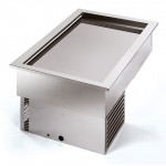 Built-in refrigerated drop in and furniture Model ARMONIA 64/3 Ideal for pastry Capacity 3 containers 600x400 mm