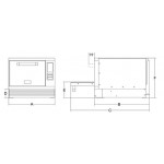 Microwave oven Model NESCV2 high-speed with Touch screen display Power consumption watt 3.600
