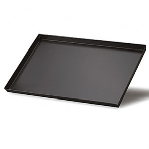 Blue aluminized steel teflon-coated pan for pastry and pizza Modello TREPLB4