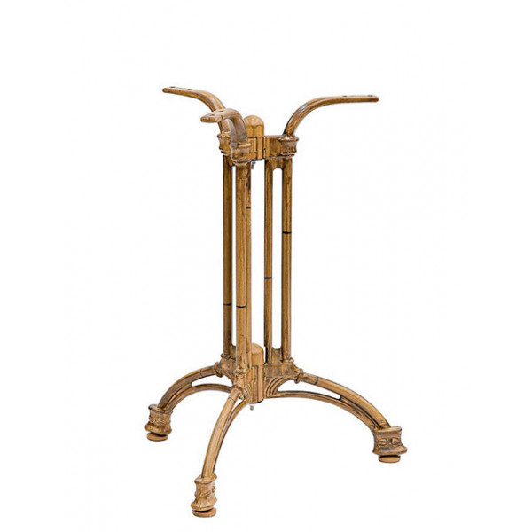 Outdoor base TESR Powder coated aluminum frame, bamboo look Model 154-CA101B