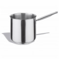 18/10 Stainless steel bain-marie with 1 handle Capacity lt. 6.2 Size ø cm. 20x20h Model 124-020
