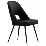 Indoor chair TESR Powder coated metal frame synthetic leather covering.Model 182-XR3