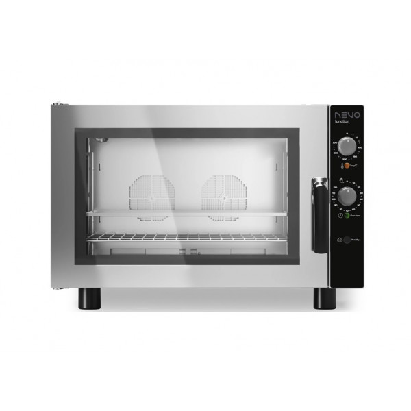 Electric convection oven with humidifier MDLR for gastronomy ,Hinged door Model GEU411