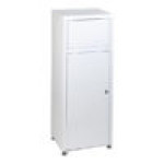 Container with door for waste - Waste bin MDL Model MINI MEC epoxy coating