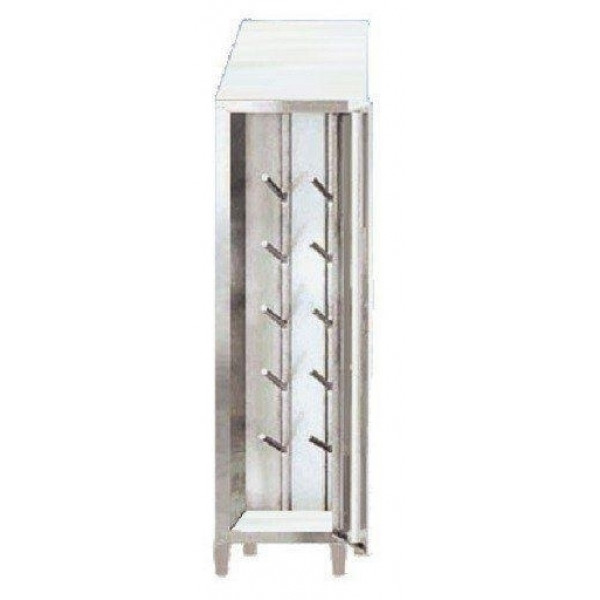 Boots locker made of stainless steel 304 IXP n.1 hinged door Model 69603