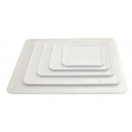 Display tray in SAN Dimensions mm. L 200 x P 150 x 12 h Colors available: White-Black Model VIS20
