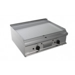 Countertop gas fry top CI Model RisFry032 2 Cooking zones STRIPED PLATE Power kW 12