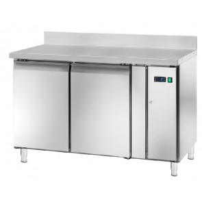 Ventilated snack counter With splash back Model AKS2202TNSG For remote refrigeration unit