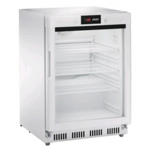 Static refrigerated cabinet, ABS internal structure , white, Model AKD200RG