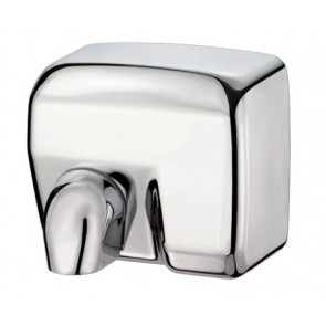 Electric stainless steel AISI 304 brilliant hand dryer to Photocell MDL Rated power: 2400 W Motor power 200 W Rev/m: 5,500 rpm Model 704151