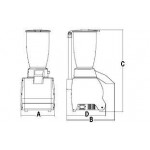 Ice crusher Model NordKapp Knife r.p.m. 800 Power watt 150