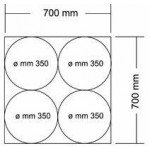 Pizza Oven Model VESUVIO 70x70 Digital Electric