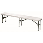 Folding outdoor bench KAR Model PSETP