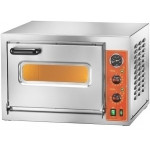 Electric pizza oven Model MICROV22C MANUAL control panel 1 cooking chamber Chamber height 22 cm, light and pyrometer