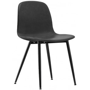 Indoor chair TESR ​Powder coated metal frame Synthetic leather covering Model 183-XR4