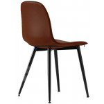 Indoor chair TESR ​Powder coated metal frame Synthetic leather covering Model 183-XR4