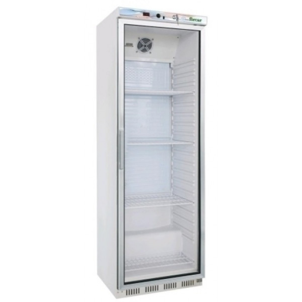 Refrigerated cabinet\Static drinks display Eco Model G-ER400G in painted metal and ABS Glass door