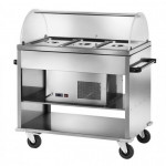 Stainless steel refrigerated trolley Model CAR2780