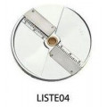 Disc for curved strips thickness 4mm DQ04 Suitable for julienne cut for Vegetable cutter Model TITANIUM