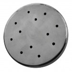 Round base stuffing spout - ø 90 mm 12 holes Model F3212 PAVONI