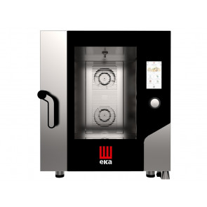 Electric convection oven with direct steam Model MKF711TS TOUCH SCREEN Capacity n.7 trays/grids GN 1/1 cm 53 x 32,5 Power Kw 11,4