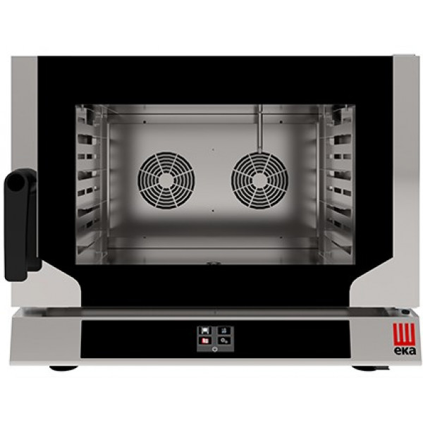 Electric digital convection oven with steam Model EKF464NTALUD Capacity n.4 trays cm 60x 40 Power Kw 6,4 Hinged door