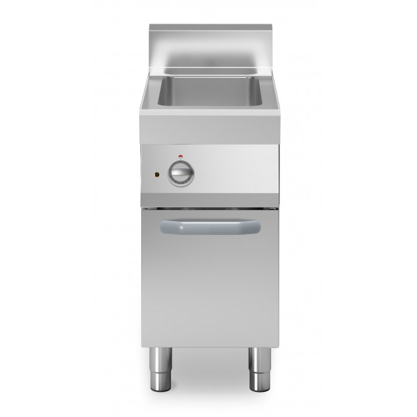 Electric pasta cooker on mobile  MDLR Neutral unit with door No. 1 tank Model  F7040CPE1V40P