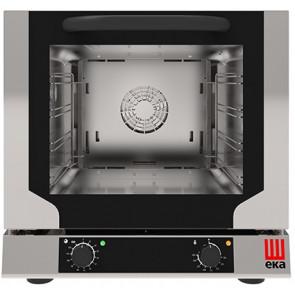 Electric convection oven for bakery and pastry Model EKF423N Capacity 4 trays cm 42,9x 34,5 Power Kw 2,8 Drop down door