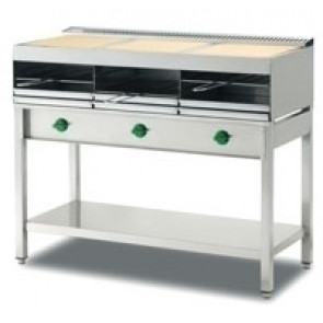 Triple gas salamander PL Model S4/18 Grid size: 3x60x40cm