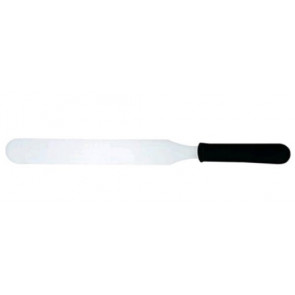 AISI 420 tempered stainless steel pastry spatula Non-slip rubber handle Dishwasher safe Spatula length Cm 26 Model CL1242
