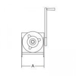 Manual sausage filler Model IS 8 ARIES Cylinder capacity Lt 8
