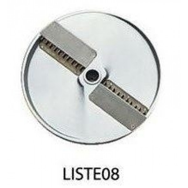 Disc for curved strips thickness 8mm DQ08 Suitable for julienne cut for Vegetable cutter Model TITANIUM
