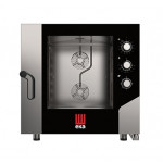 Electric ventilated convection oven with steam for gastronomy, bakery and pastry Model MKF621S Capacity N° 6 trays GN 2/1 Power Kw 18,4