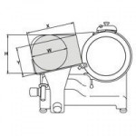 Gravity slicer Model MIRRA 220 A.I. C