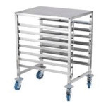 Stainless steel trolley with shelf 60X40 SR Model 75056407