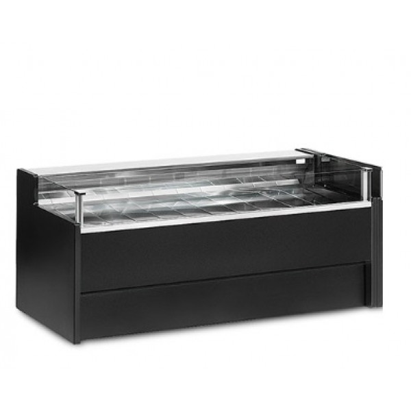 Refrigerated Food Bench Ideal for Cured Cheese and Deli Zoin Model Porthos PV150PSVG Self Service Ventilated Refrigeration Without Reserve Cell Built-in Group