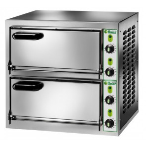 Electric pizza oven Model MICRO2C 2 cooking chambers MANUAL control panel