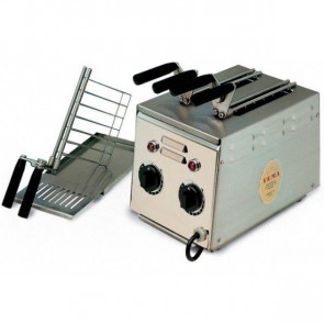 Stainless steel electric toaster with 2 ovens Vema Model TP 2059