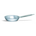 Padella in acciaio inox 18/10 compatibile con cucine a induzione Dimensioni ø cm. 32 x 6 h Modello 131-032