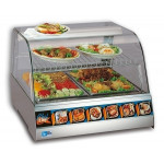 Heated countertop display Model CHEF 2 DRY suitable for containers GN1/1, GN1/2, GN 1/3e GN 2/3