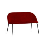 Indoor sofa TESR Metal frame, gold effect, velvet covering. Model 1767-S50