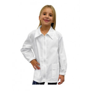 Pinocchio Pinafore 65% Polyester 35% Cotton WHITE available in different sizes Model 000600