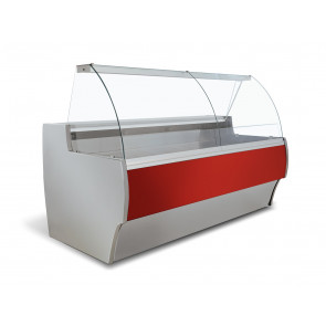 Refrigerated static food counter for deli, chees and gastronomy Zoin Model Barkly BK150PSSG