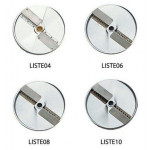 Disc for curved strips Suitable for julienne cut for vegetable cutter Model TITANIUM