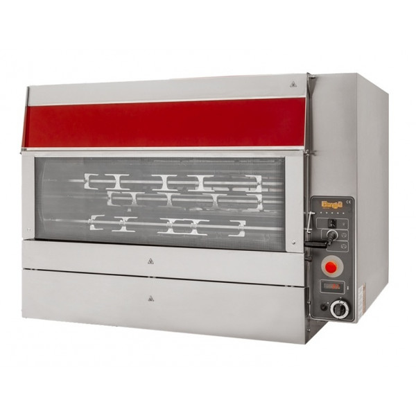 Gas planetary rotisserie Model BETA42P ENG Capacity N. 42 Chickens N. 2 Engines N. 6 spits cm 111,5