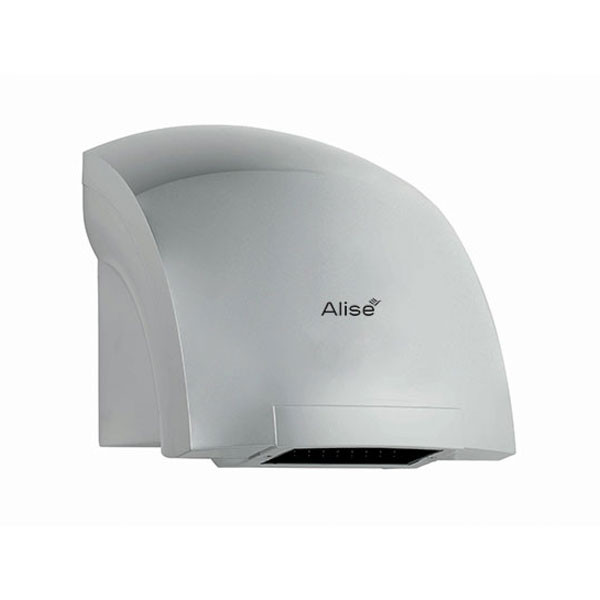 Traditional hand dryer with automatic activation resistance GREY METALLIC ABS MDL Total power 1800W Model ALISE' 111502