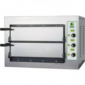 Electric pizza oven Model MINI MANUAL control panel n.2 cooking chambers