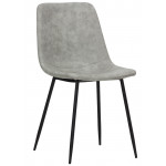 Indoor chair TESR Powder coated metal frame, synthetic leather shell. Model 1927-TD03